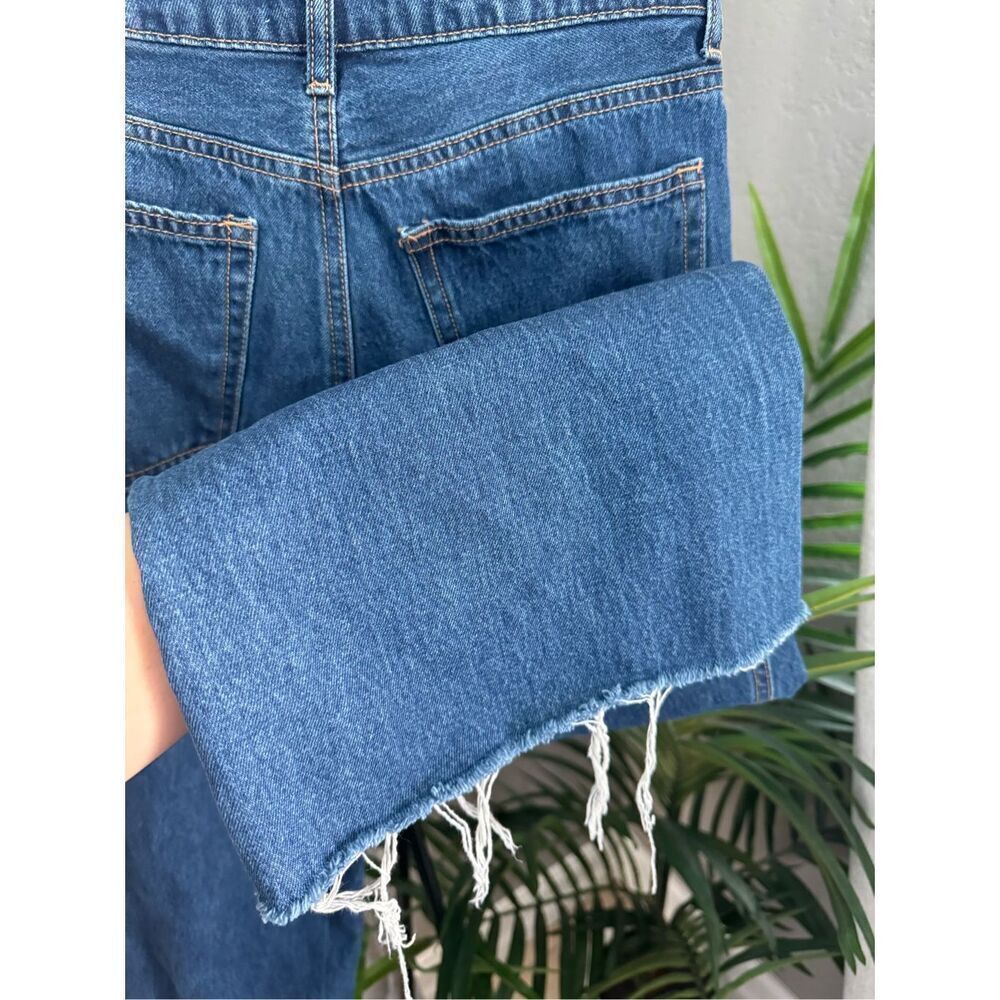 Cello Jeans Women's Juniors High Rise Wide Leg Gaucho Flare Culotte Denim size 3 - Picture 7 of 8